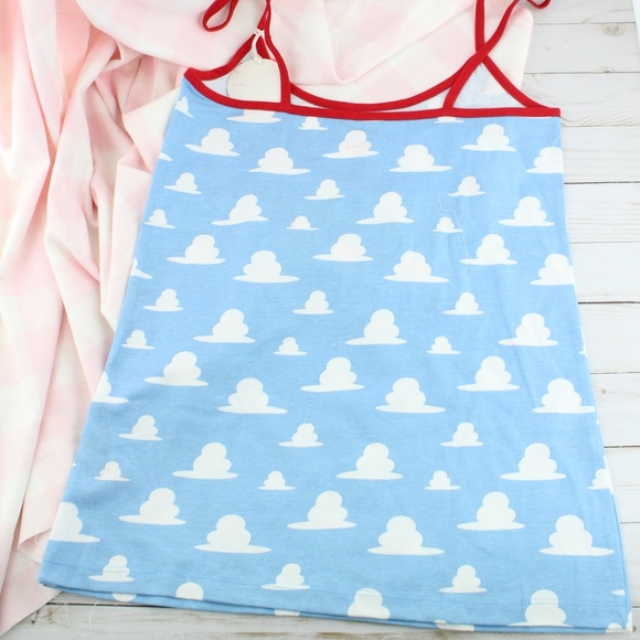 Disney Blue PJ Set - Picture 4 of 6